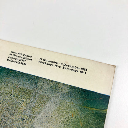Ian Stephenson – New Art Centre London, 1964 | Folded card