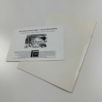 John Nash R.A. | A Memorial Exhibition – The Minories, Colchester 1979 catalogue