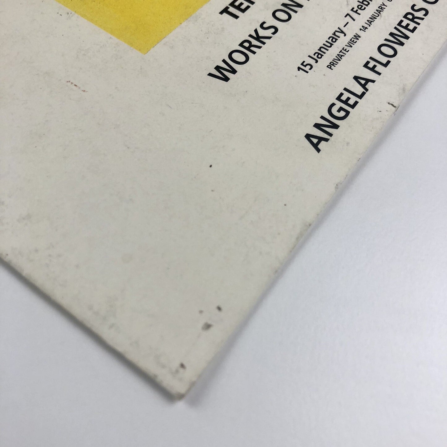 Terry Frost. Works on Paper 1976-86 | Folded card | Angela Flowers Gallery 1987