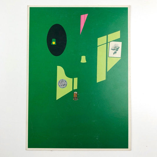 Promotional card for Patrick Caulfield | Waddington Galleries, 1989