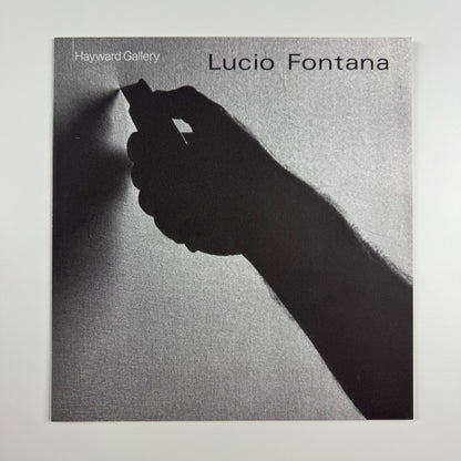 Small gallery guide for Lucio Fontana | Hayward Gallery, London, 1999/2000