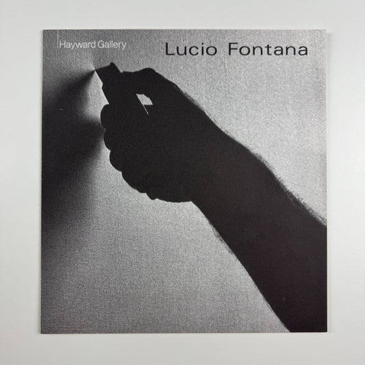 Small gallery guide for Lucio Fontana | Hayward Gallery, London, 1999/2000