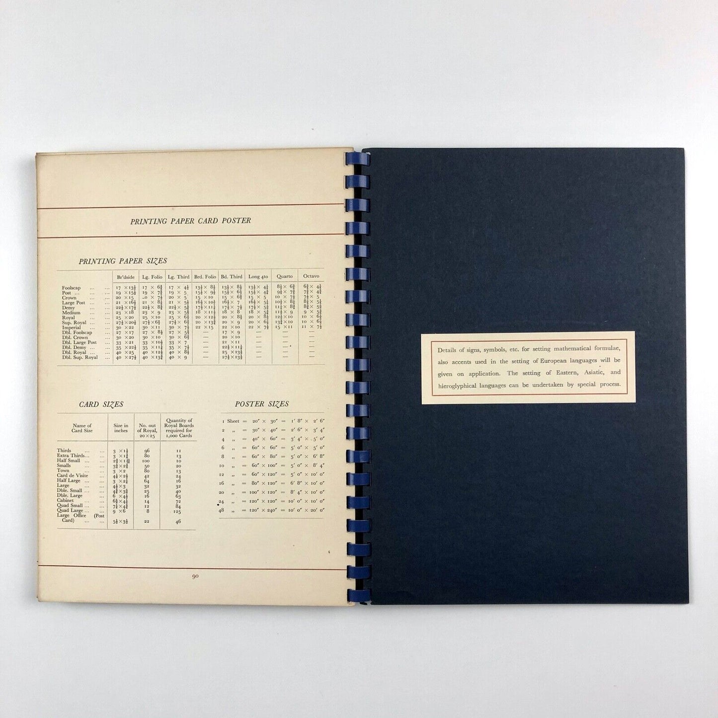 ABCD Caines Type Faces | Type specimen book | W. S. Caines, 1950