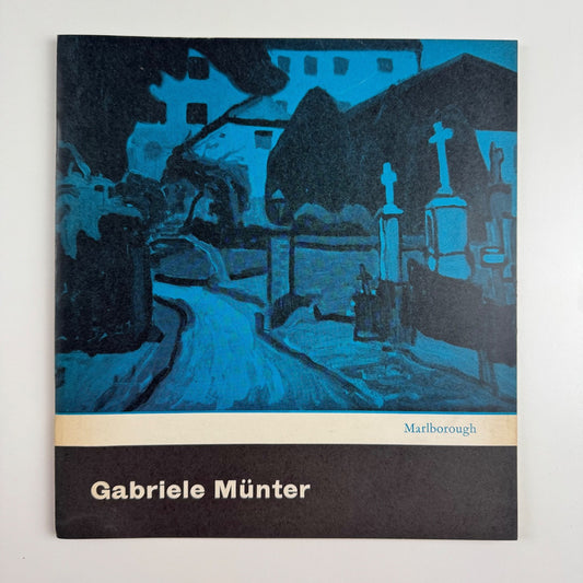 Gabriele Münter. Oil paintings 1903-1937 | Marlborough 1960 design by Herbert Spencer