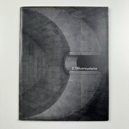 L'Observatoire. Farideh Cadot Gallery; NY; Galerie Farideh Cadot, Paris | 1988 exhibition catalogue