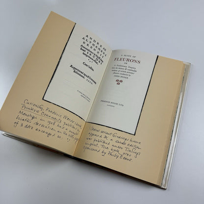 Flowers & Flourishes by John Ryder | The Bodley Head, 1976