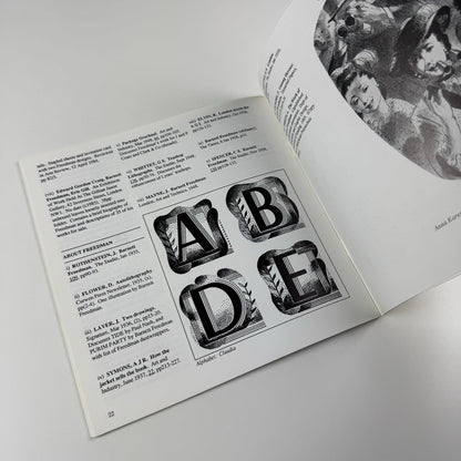 Barnett Freedman. Painter, Draughtsman, Lithography by Ian Rogerson and Sue Hosk | Manchester Polytechnic Library exhibition catalogue, 1990