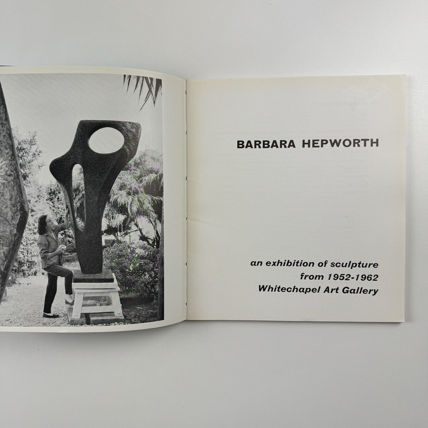 Barbara Hepworth sculpture from 1952-1962 Whitechapel Art Gallery