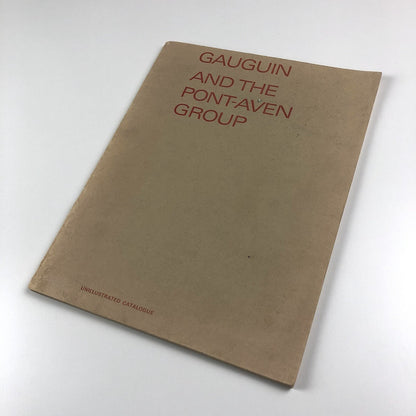 Gauguin and the Pont-Aven Group | Tate Gallery catalogue, 1966