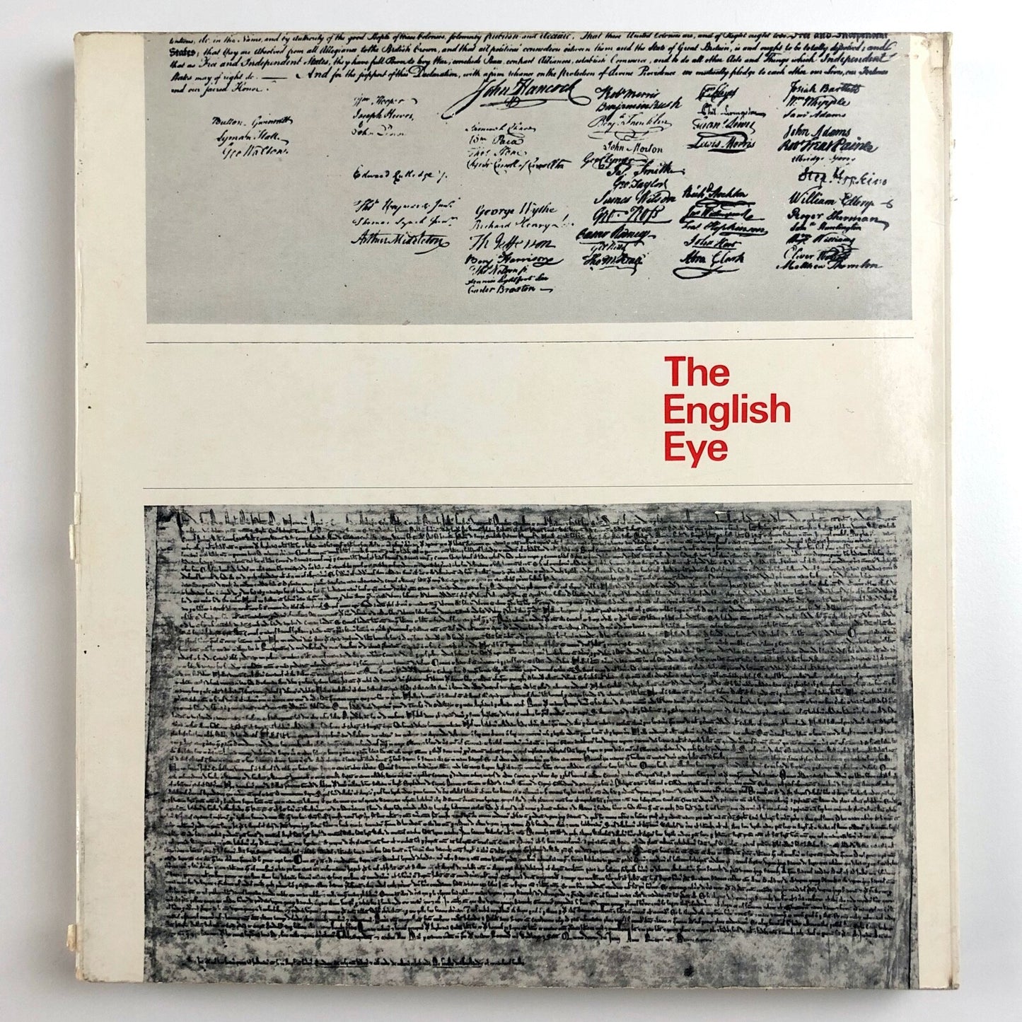 The English Eye – exhibition catalogue | Marlborough-Gerson New York, 1965