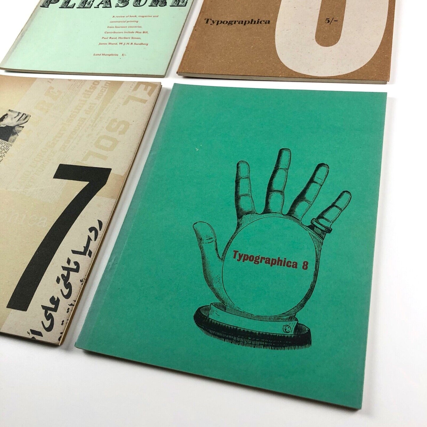 Typographica journal old series 1-16 edited by Herbert Spencer. Lund Humphries