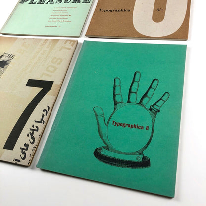 Typographica journal old series 1-16 edited by Herbert Spencer. Lund Humphries