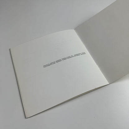 Alessandro Traina | Galleria Neon, Bologna, April 1989