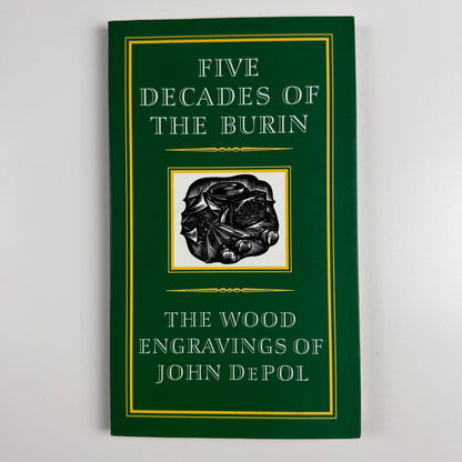 Five Decades of the Burin The Wood Engravings of John DePol | David R. Godine, 2004 | bookplate for Simon Brett