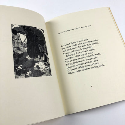 Baucis and Philemon by Jonathan Swift | Engravings and printed by Simon King, 1983
