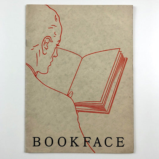 Bookface type specimen booklet. Intertype Corporation, New York undated