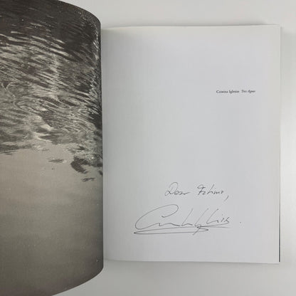 Cristina Iglesias. Tres Aguas | Edited by James Kingwood. Artangel, 2015 signed