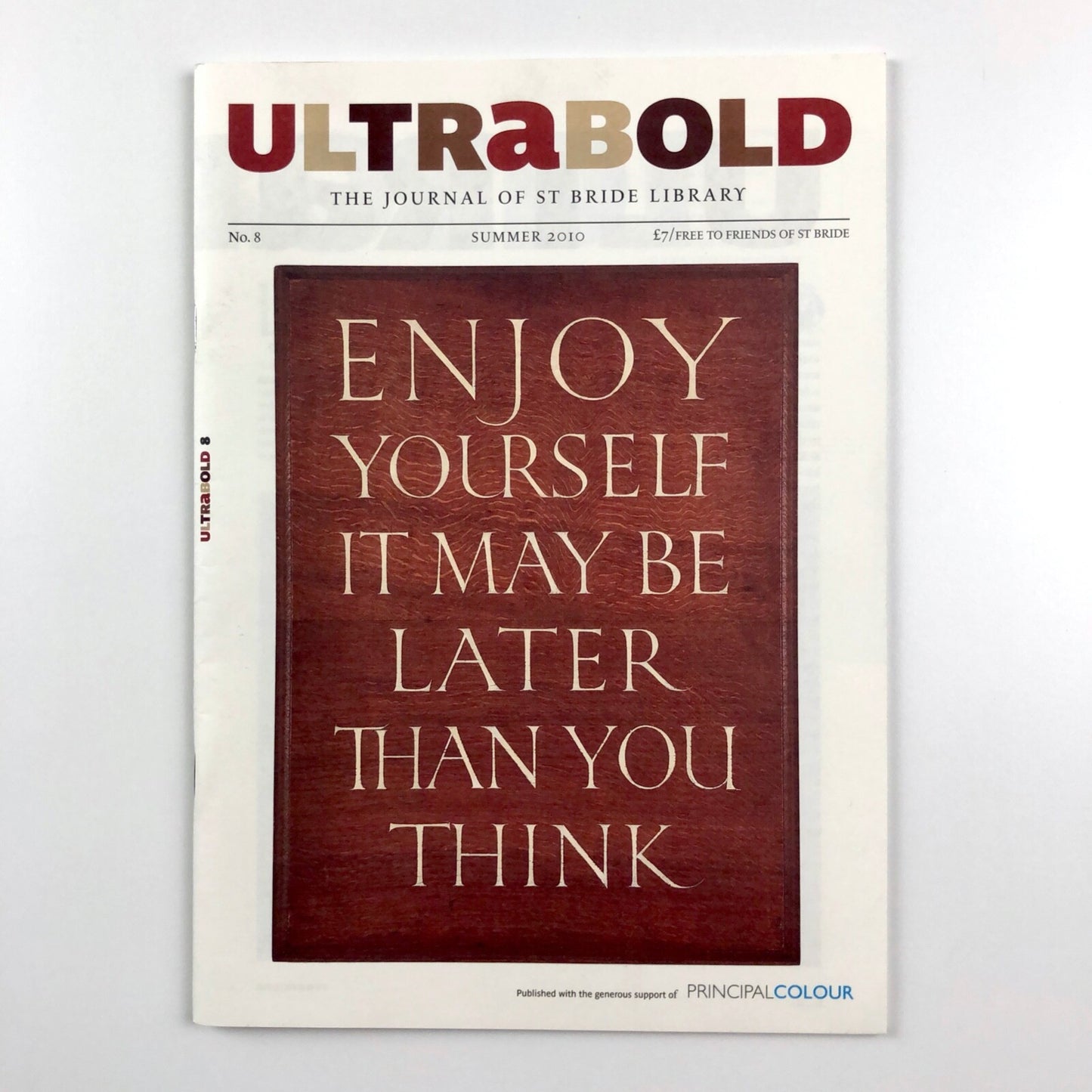 Ultrabold No 8 – Journal of St Bride Library | Summer 2010