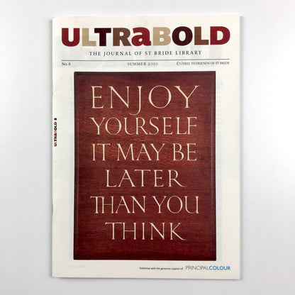 Ultrabold No 8 – Journal of St Bride Library | Summer 2010