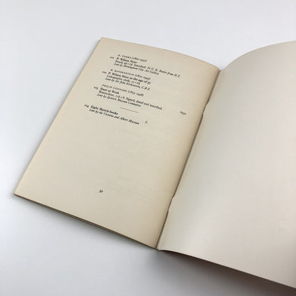 P. Wilson Steer 1860-1942 Arts Council exhibition catalogues, 1980