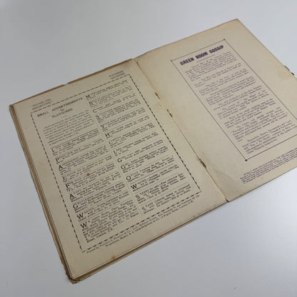 Programme The Queen’s Theatre ‘Potash and Perlmutter' Montague Glass c.1914