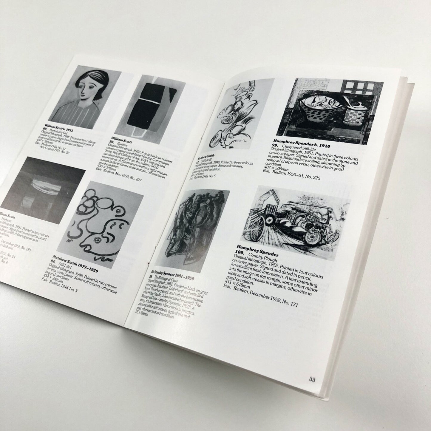 British Prints. The Post-War Years 1945-60 | Redfern Gallery exhibition catalogue, 1986