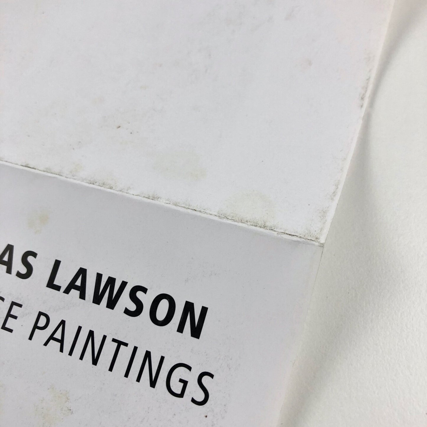 Thomas Lawson – Viennese Paintings, folded sheet | Norwich Gallery, Anthony Reynolds Gallery 1995