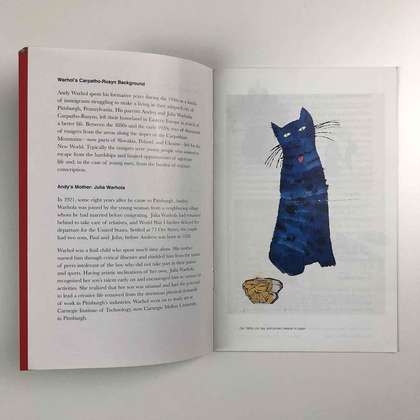 Andy Warhol – His Art & Life | The Andy Warhol Museum guide, undated