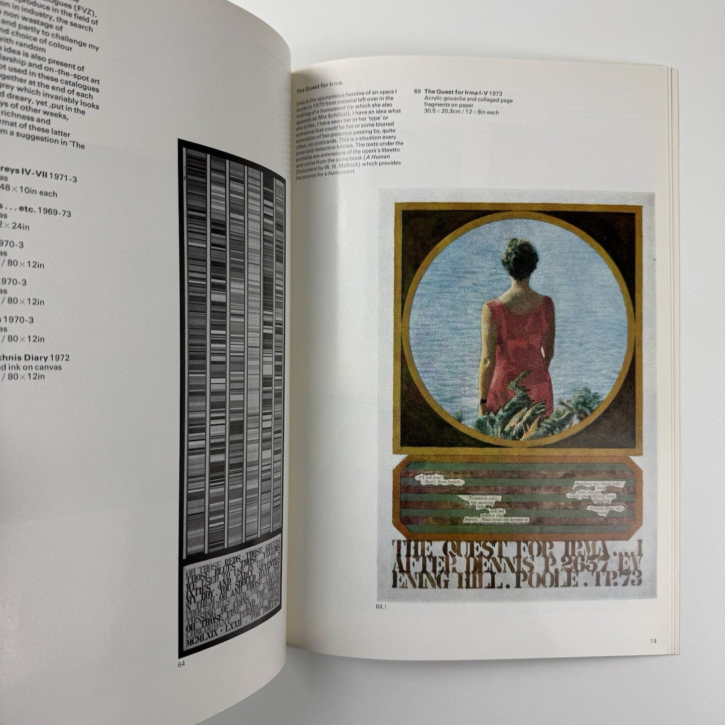 Tom Phillips | Marlborough Fine Art London exhibition catalogue, 1973