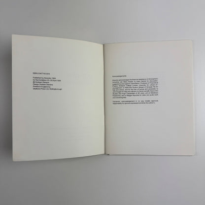 Nothing. A paradigm for 1984. An exhibition by Graham Stevens | Seven Dials Gallery 1984