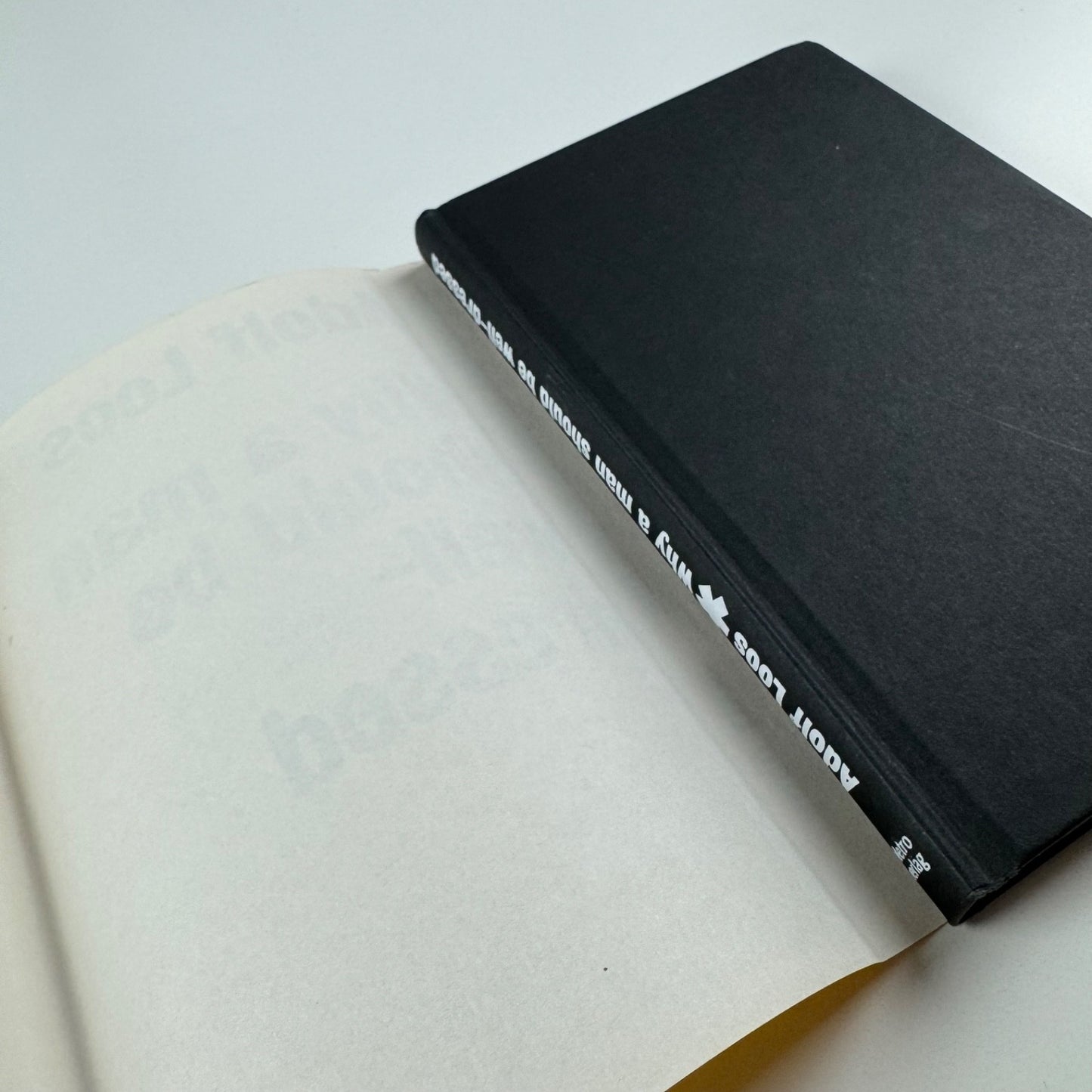 Why a man should be well-dressed by Adolf Loos | Metroverlag, 2011