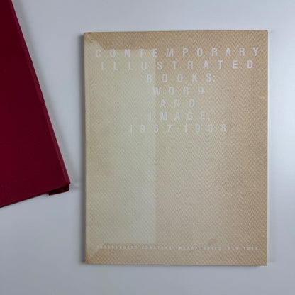 Contemporary illustrated books word and image 1967-1988 Independent Curators Donna Stein