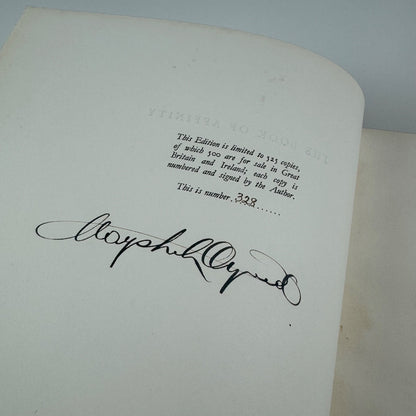 The book of Affinity by Moysheh Oyve | Jacob Epstein illus | Heinemann, 1933