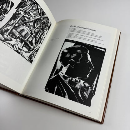 British Wood Engraving of the 20th century Albert Garrett | Scolar Press, 1980 bookplate for Simon Brett