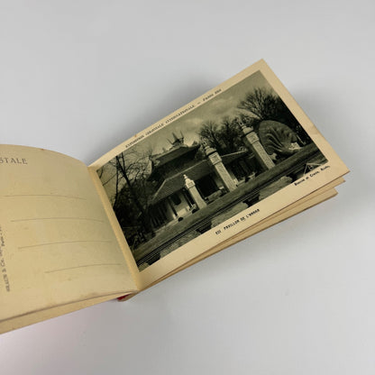 Souvenir 24 postcards. Exposition Coloniale Internationale, Paris, 1931 Promenade a Travers