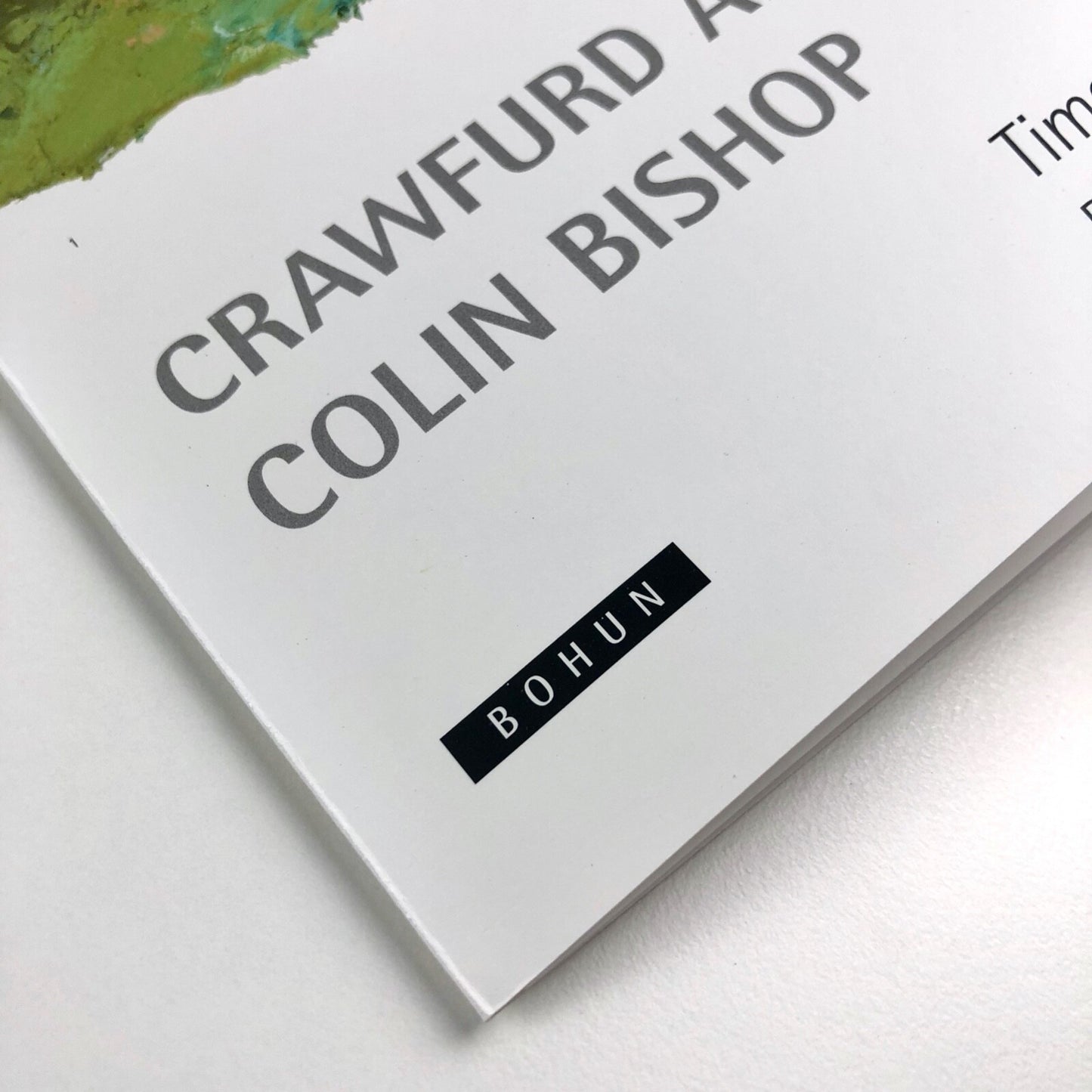 Private view invite – Crawfurd Adamson, Colin Bishop | Bohun Gallery 2011