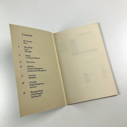 The Wolff Olins Guide to Design Management by Wally Olins, 1985