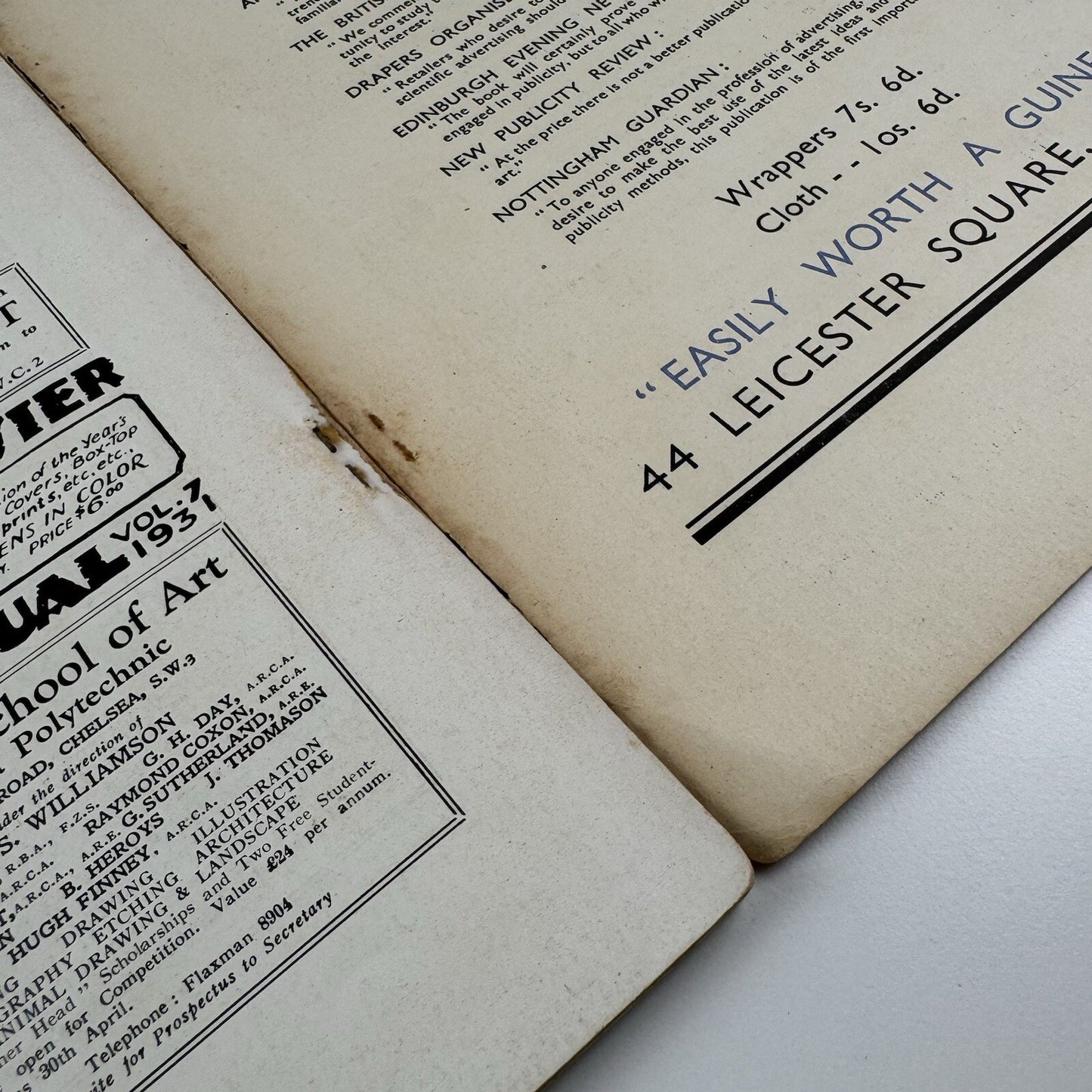 Commercial Art – The Advertisers Magazine April 1931, No 58 | McKnight Kauffer