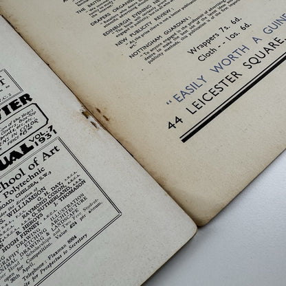 Commercial Art – The Advertisers Magazine April 1931, No 58 | McKnight Kauffer