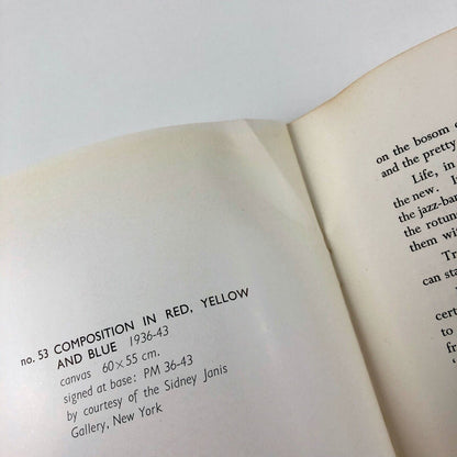 Piet Mondriaan 1872–1944 catalogue | Whitechapel Art Gallery London, 1955