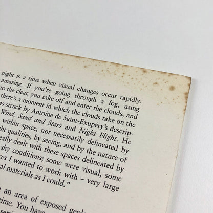 James Turrell | Hayward Gallery, London 1993 | Folded promotional card