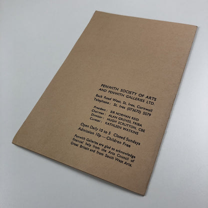 Penwith Spring exhibition catalogue 1979 | The Penwith Society of Arts