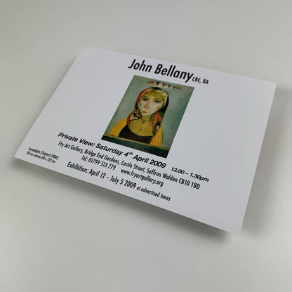 Private view invitation – John Bellany | The Fry Art Gallery, 2009