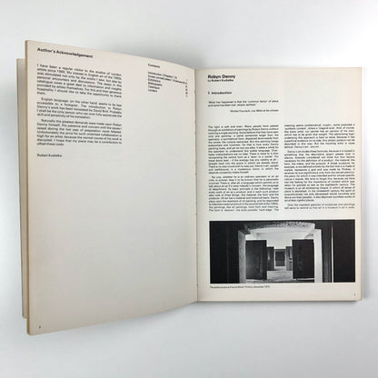 Robyn Denny exhibition catalogue | Tate Gallery March-April 1973