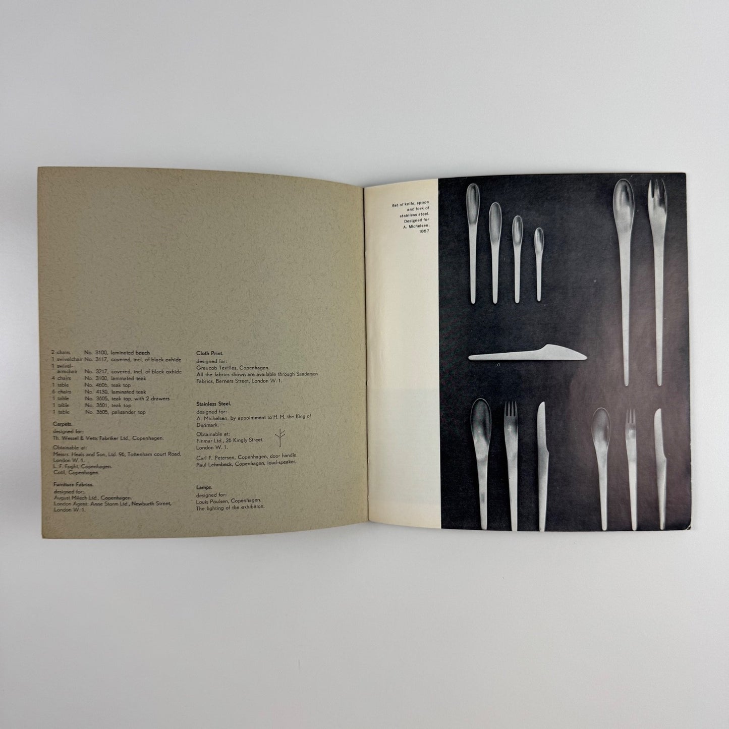Arne Jacobsen. Architecture Applied Art | RIBA, 1959