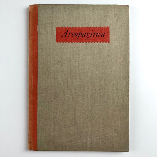 Areopagitica by John Milton | Typography Dept, Maidstone School of Art, 1944