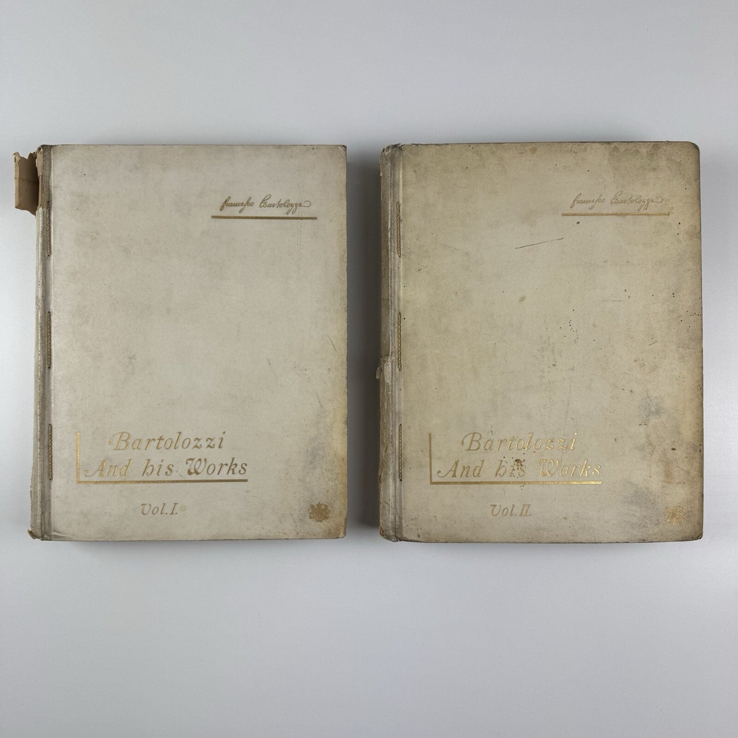 Bartolozzi and his works by Andrew W. Tuer | London Field & Tuer | Two volumes
