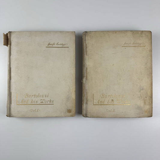 Bartolozzi and his works by Andrew W. Tuer | London Field & Tuer | Two volumes