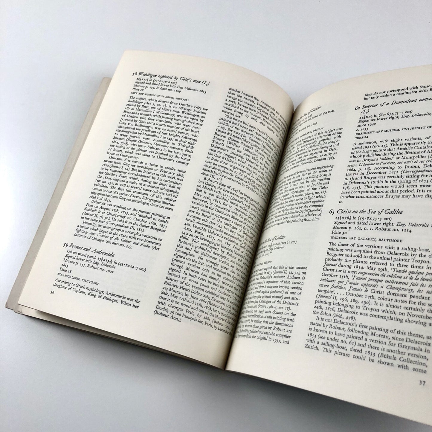 Delacroix paintings, drawings and lithographs | Arts Council catalogue, 1964