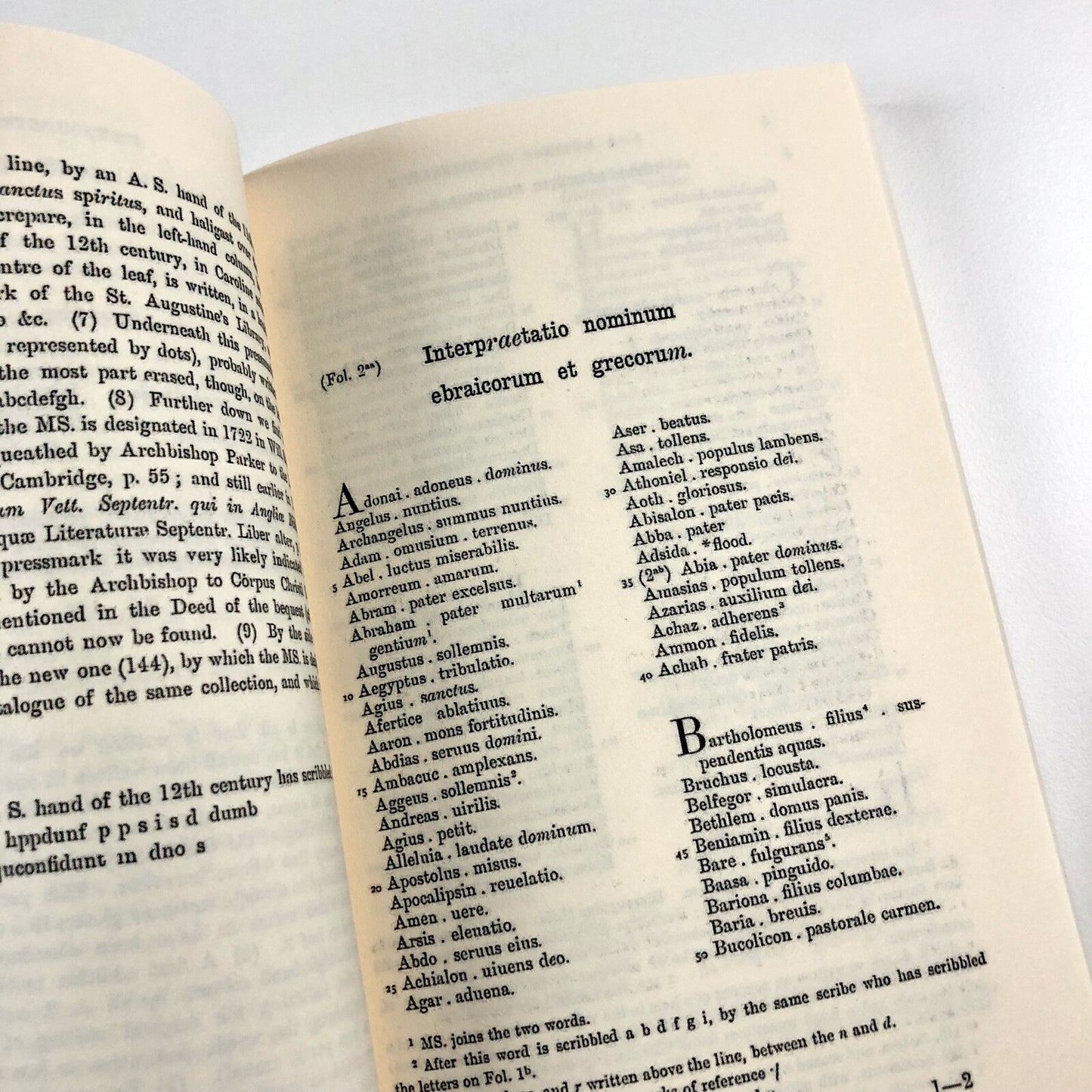An eight-century Latin-Anglo-Saxon glossary reprint Jan Hendrik Hessels